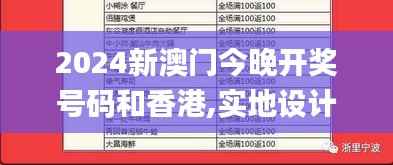 2024新澳门今晚开奖号码和香港,实地设计评估方案_CT25.458