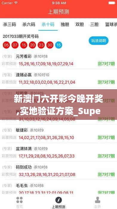 新澳门六开彩今晚开奖,实地验证方案_Superior1.385