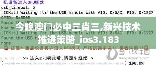 今晚澳门必中三肖三,新兴技术推进策略_ios3.183
