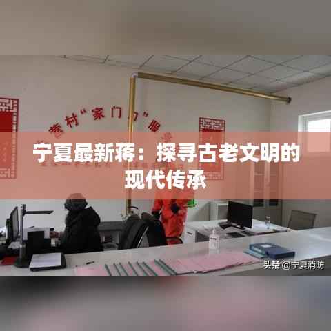 宁夏最新蒋:探寻古老文明的现代传承