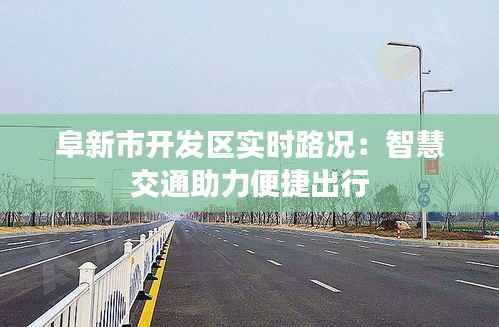 阜新市开发区实时路况：智慧交通助力便捷出行