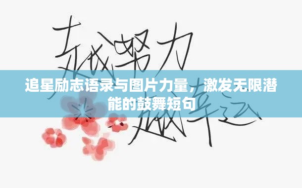 追星励志语录与图片力量,激发无限潜能的鼓舞短句
