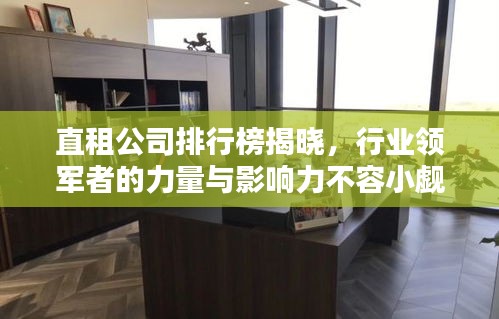 直租公司排行榜揭晓,行业领军者的力量与影响力不容小觑