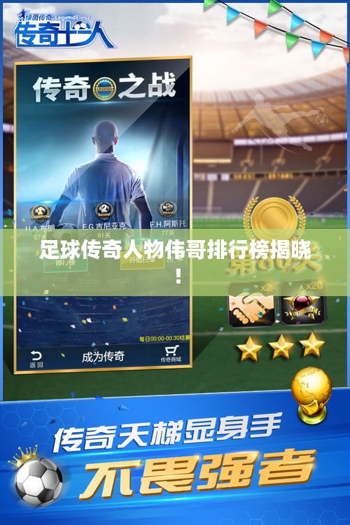 足球传奇人物伟哥排行榜揭晓!