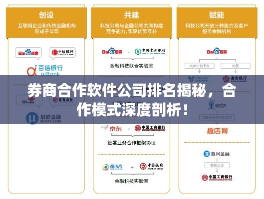 券商合作软件公司排名揭秘，合作模式深度剖析！