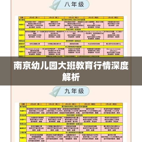 南京幼儿园大班教育行情深度解析