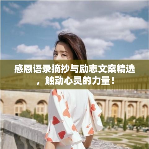 感恩语录摘抄与励志文案精选,触动心灵的力量!